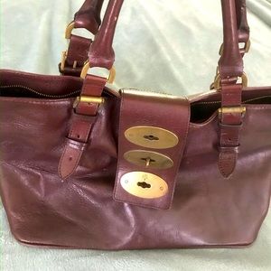 Mulberry Oxblood Bag